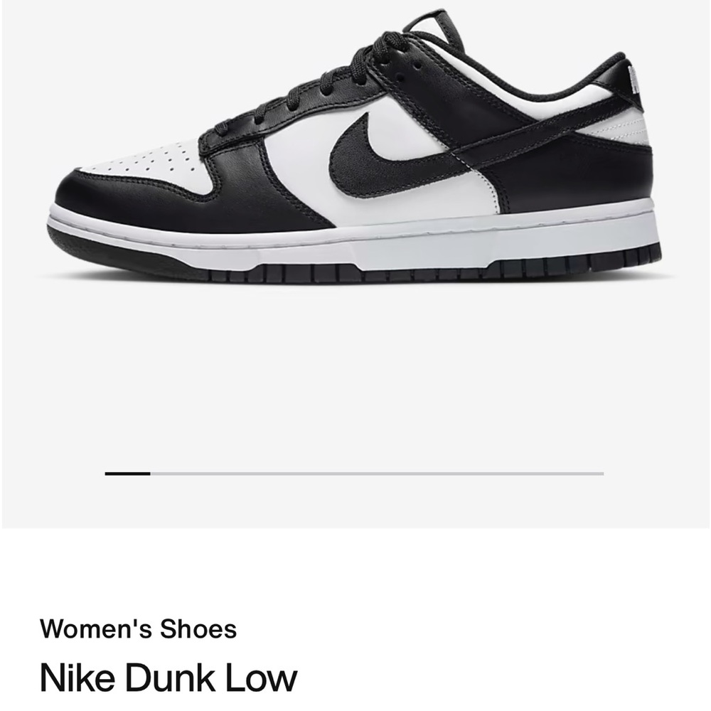 Authentic Nike Dunk Low Panda
